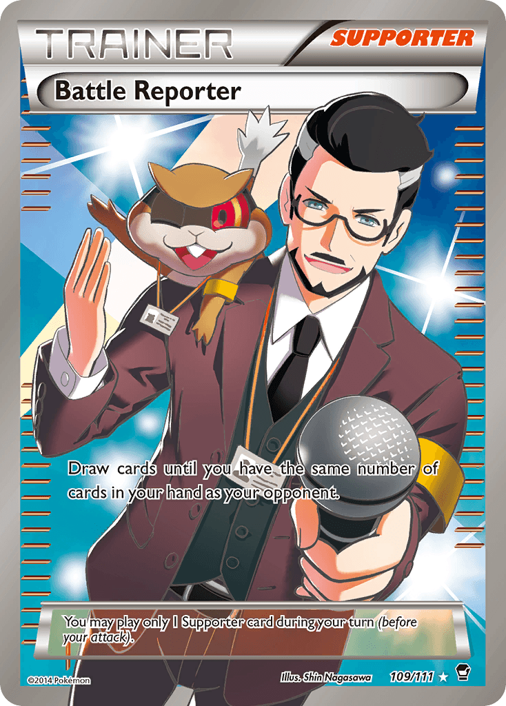 Battle Reporter Pokémon card