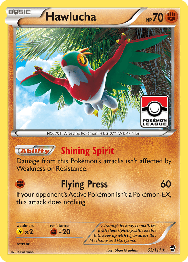 Hawlucha Pokémon card