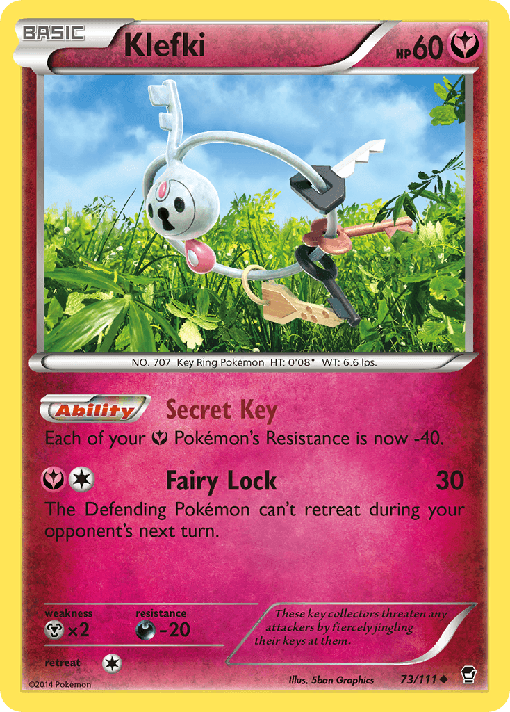 Klefki Pokémon card