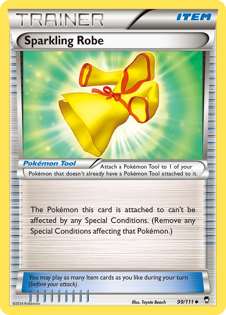 Sparkling Robe Pokémon card