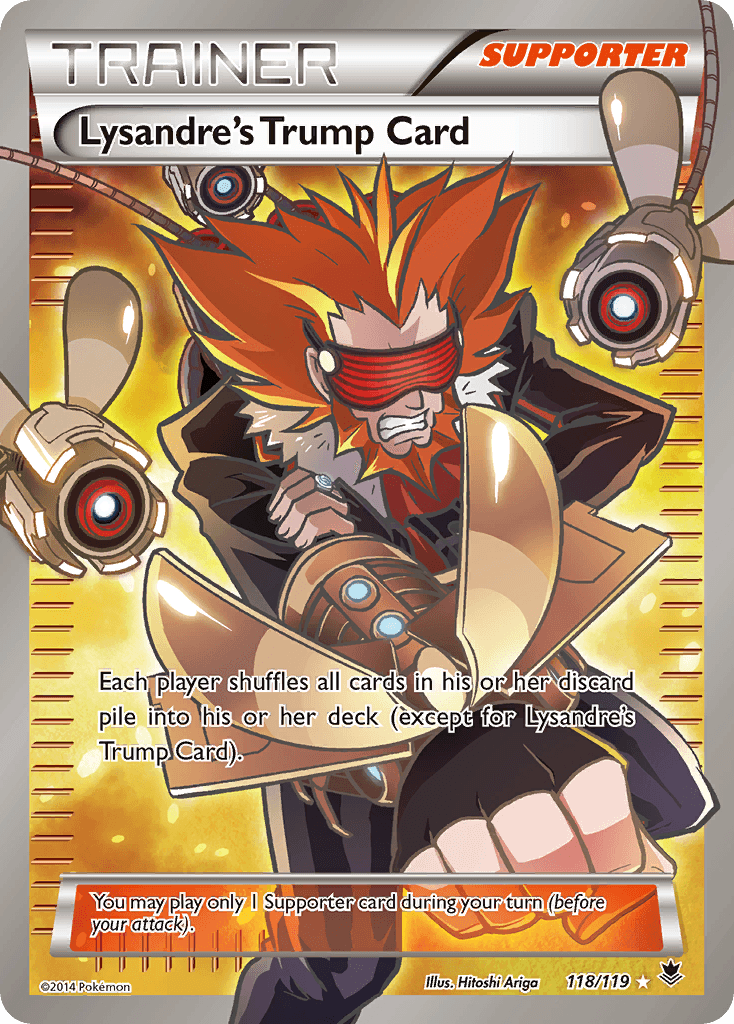 Lysandre's Trump Card Pokémon card