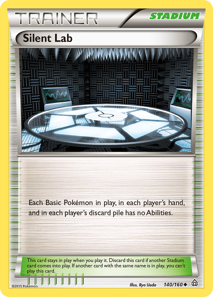 Silent Lab Pokémon card
