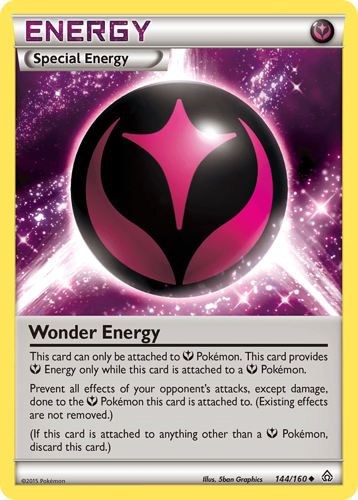 Wonder Energy Pokémon card