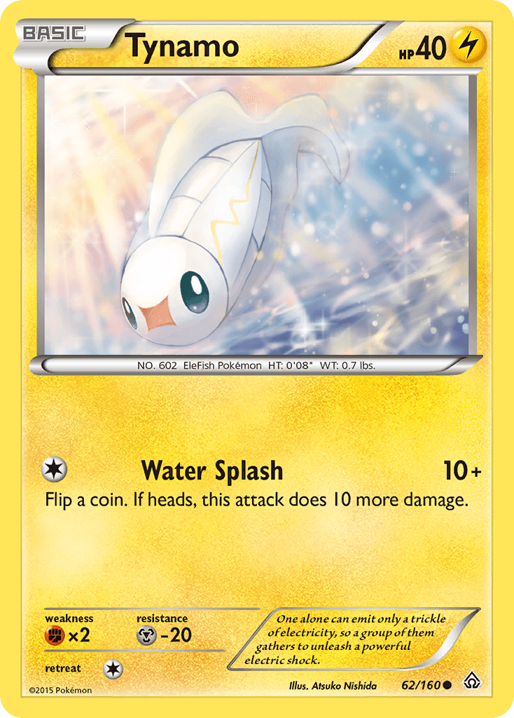 Tynamo Pokémon card