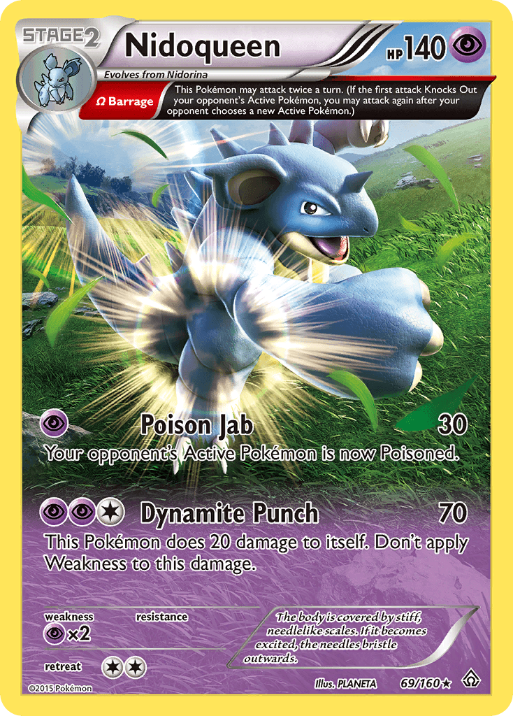 Nidoqueen Pokémon card