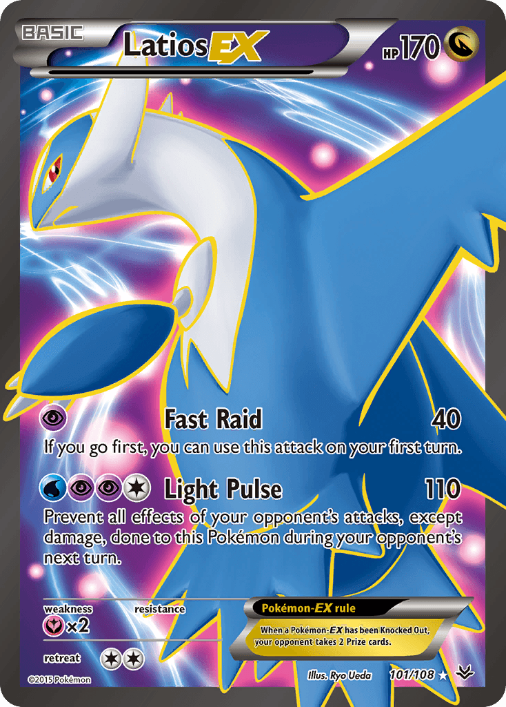 Latios-EX Pokémon card