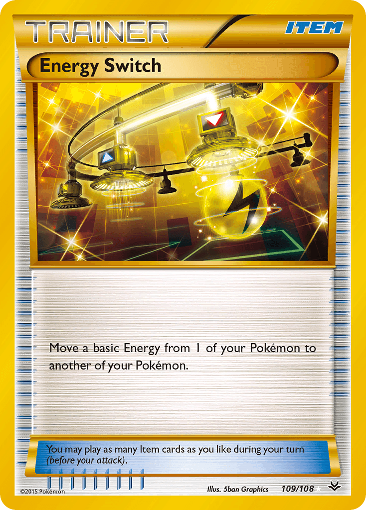 Energy Switch Pokémon card