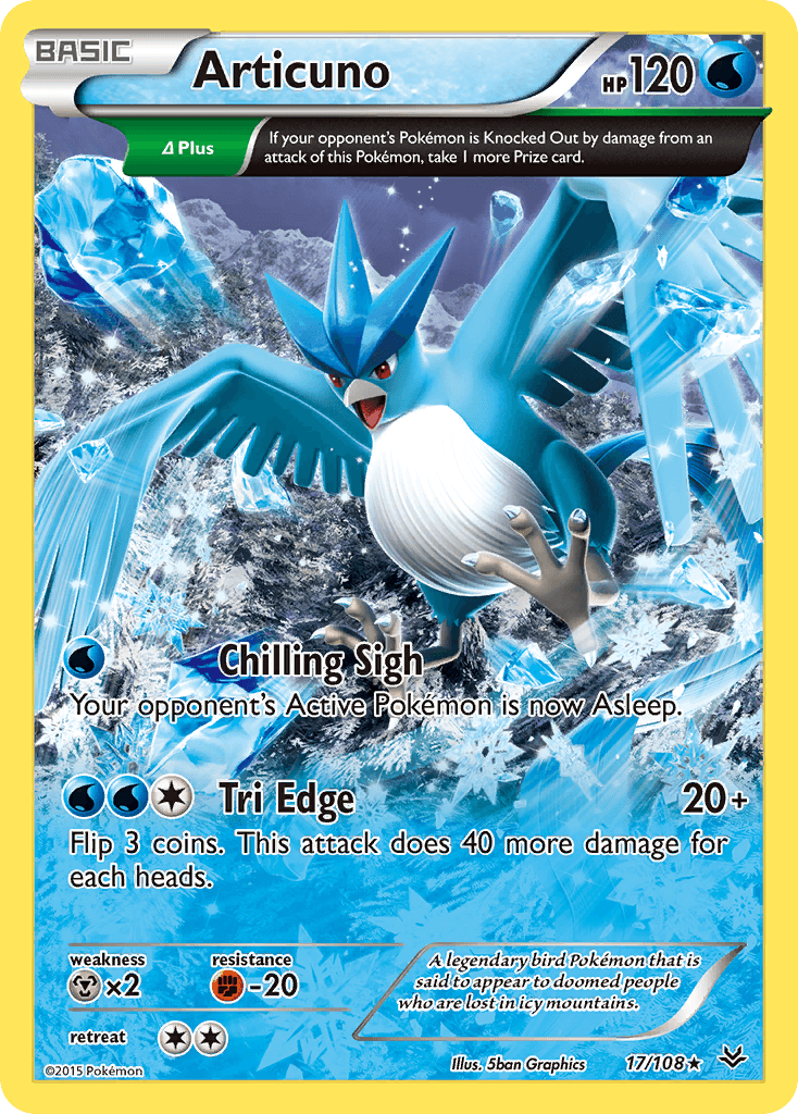 Articuno Pokémon card