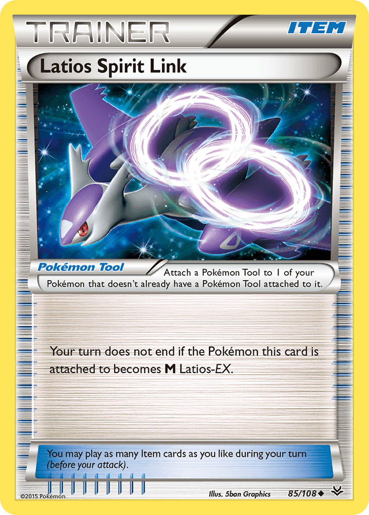 Latios Spirit Link Pokémon card