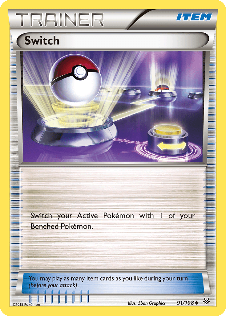 Switch Pokémon card