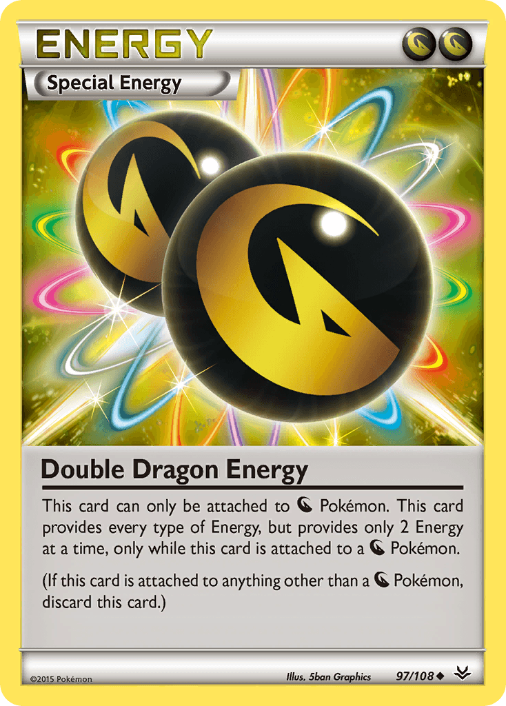 Double Dragon Energy Pokémon card