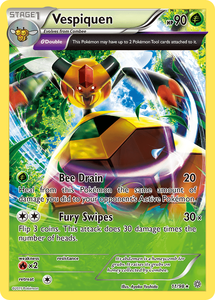 Vespiquen Pokémon card