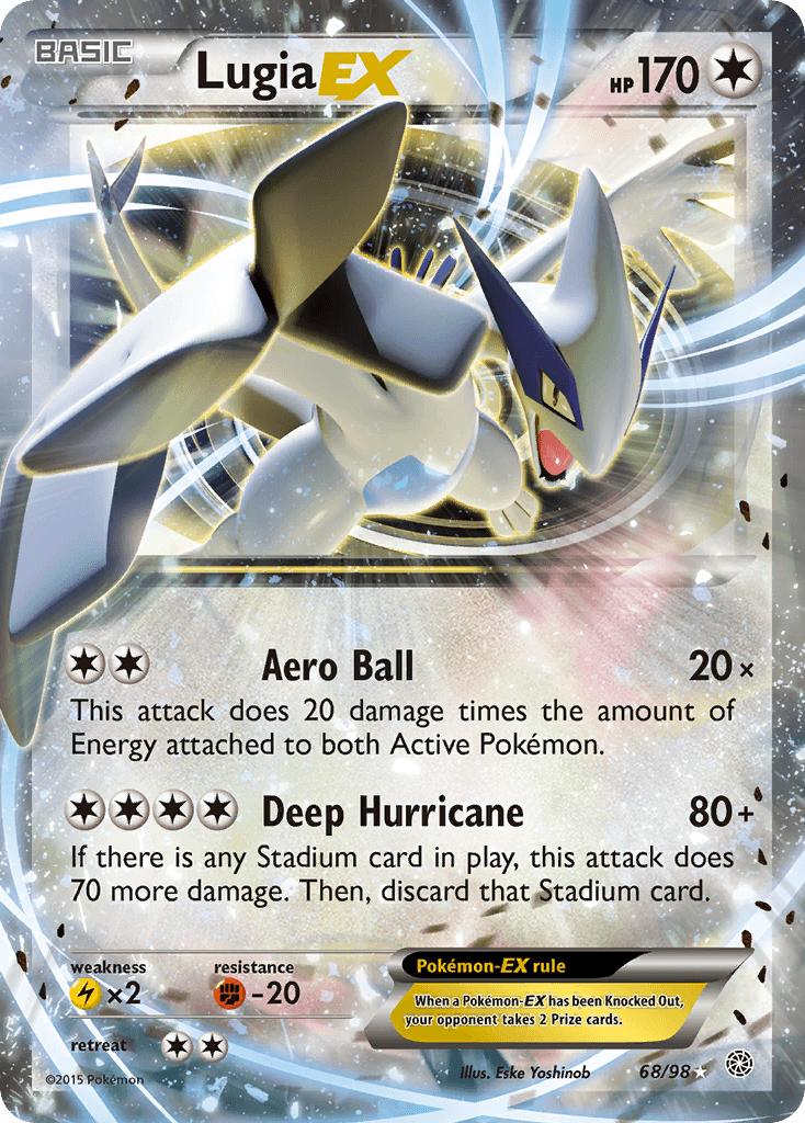 Lugia-EX from Ancient Origins