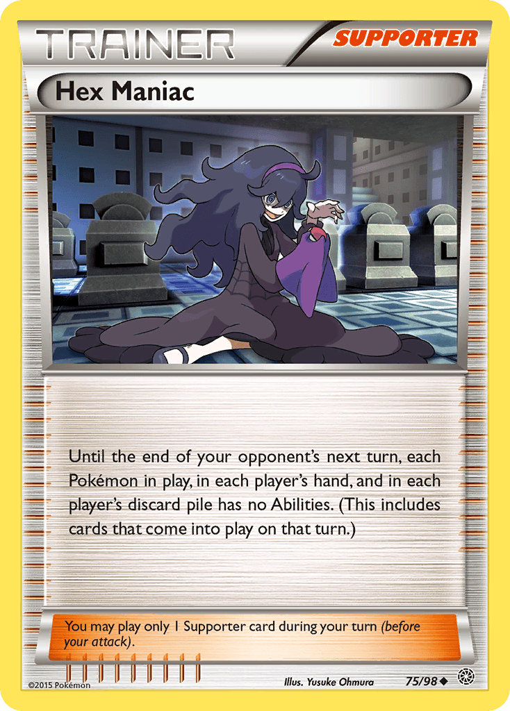 Hex Maniac Pokémon card