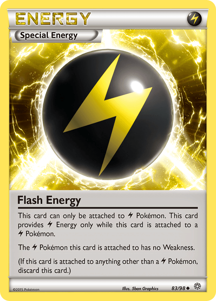 Flash Energy Pokémon card