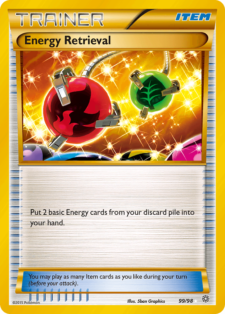 Energy Retrieval Pokémon card