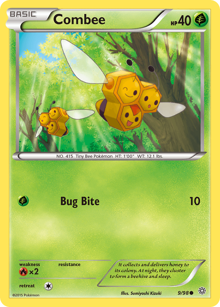 Combee Pokémon card
