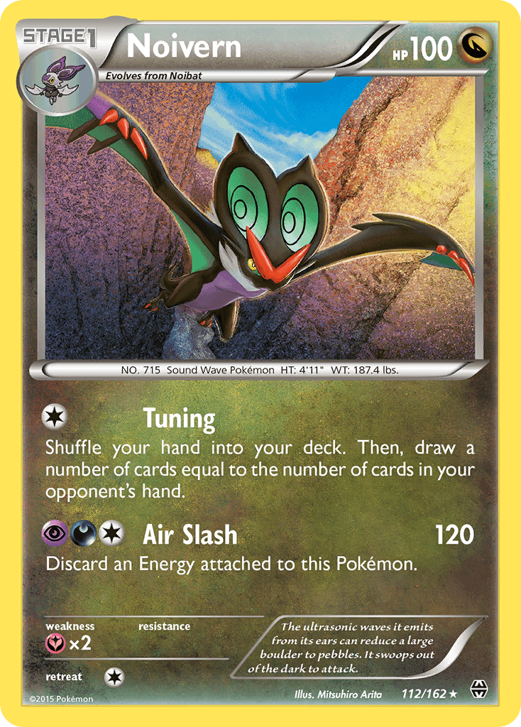 Noivern Pokémon card
