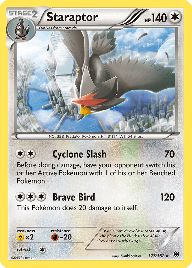 Staraptor Pokémon card