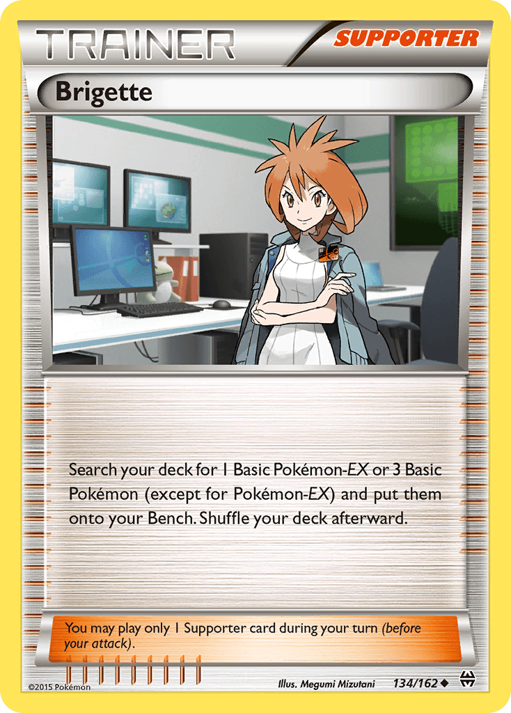 Brigette Pokémon card