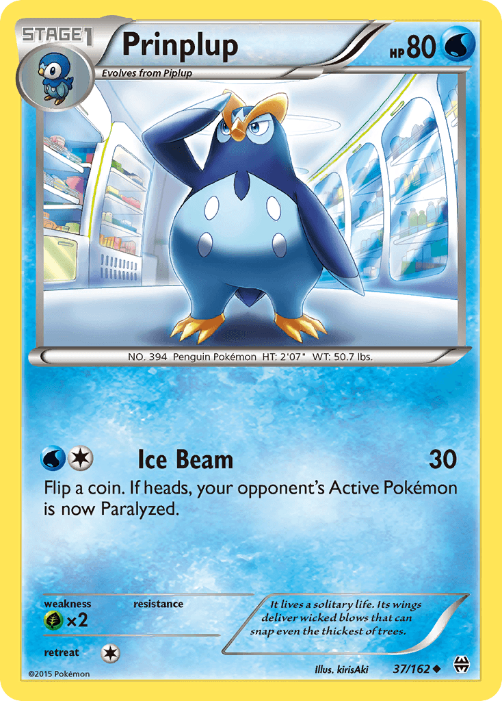 Prinplup Pokémon card