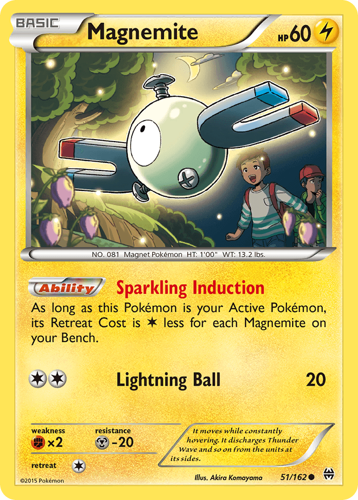 Magnemite Pokémon card