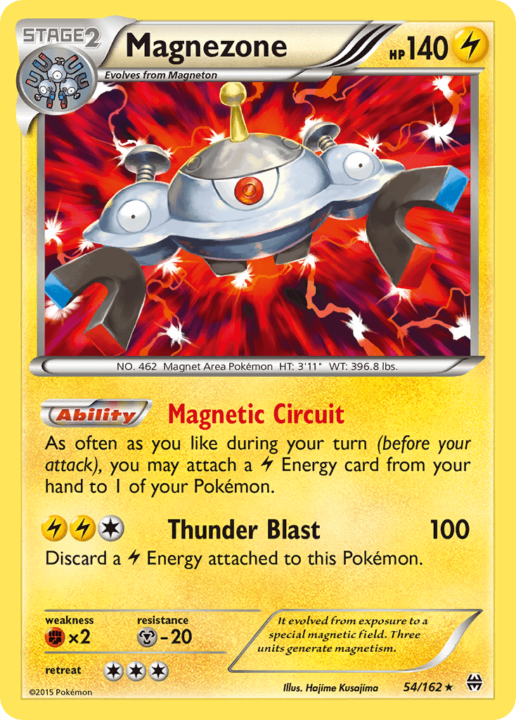 Magnezone Pokémon card