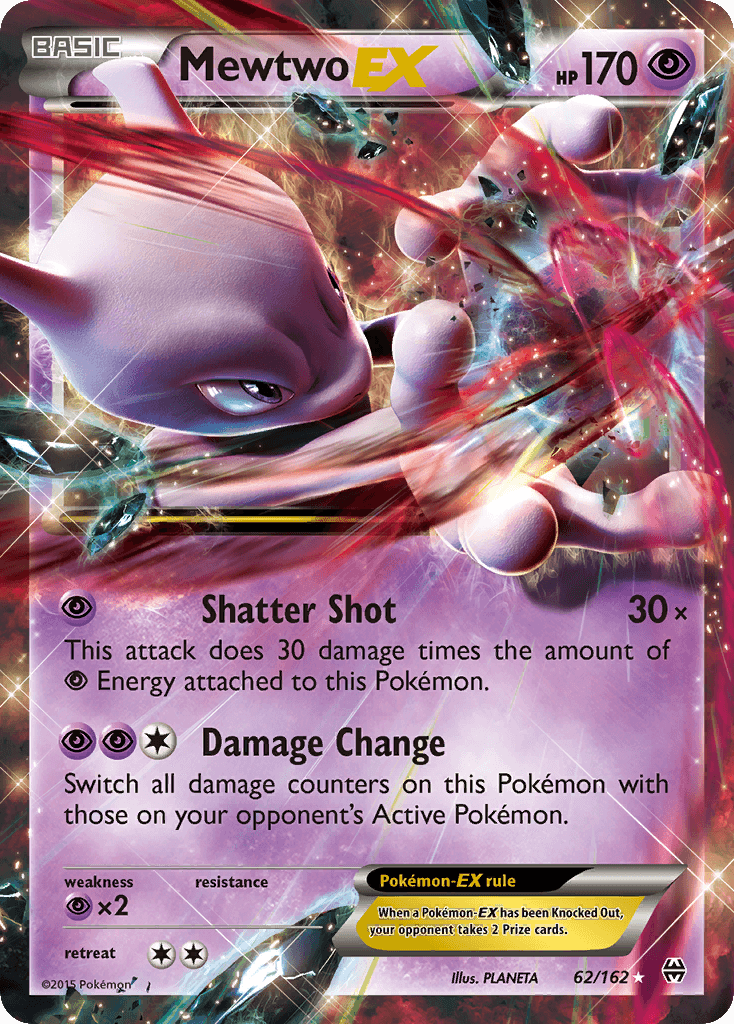 Mewtwo-EX from BREAKthrough