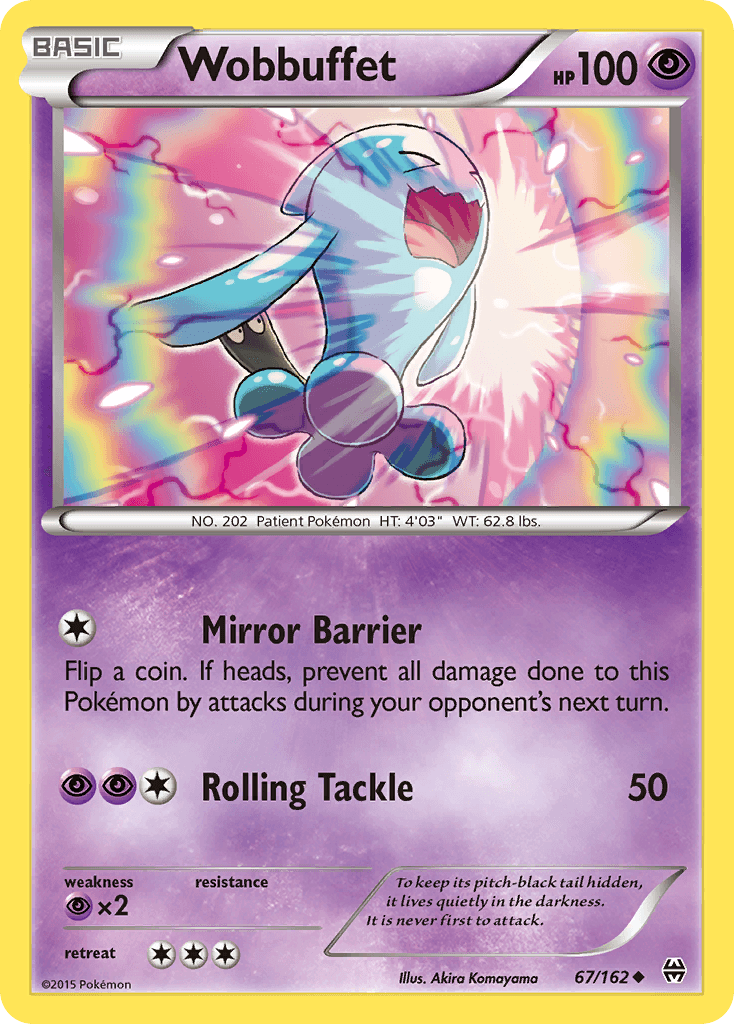 Wobbuffet Pokémon card