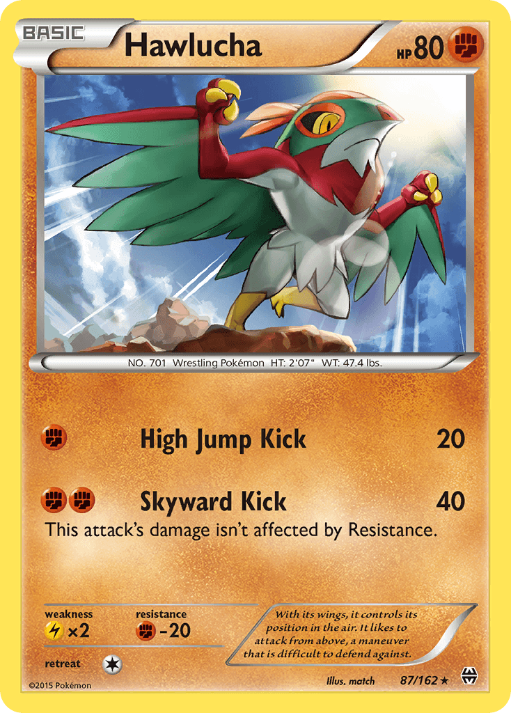 Hawlucha Pokémon card