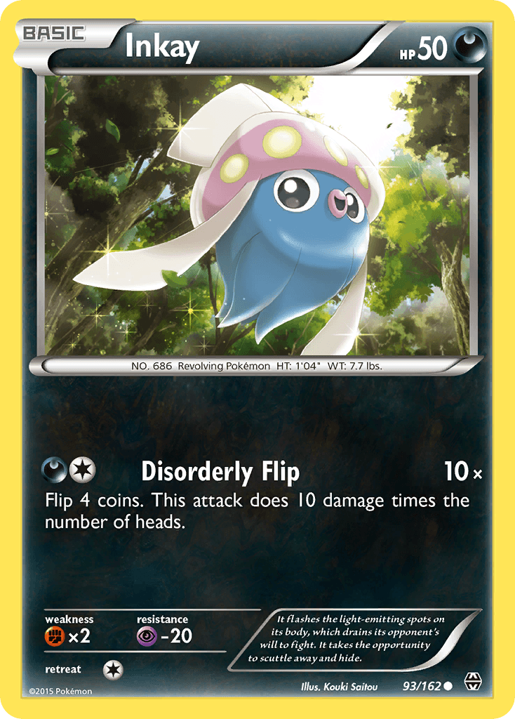 Inkay Pokémon card