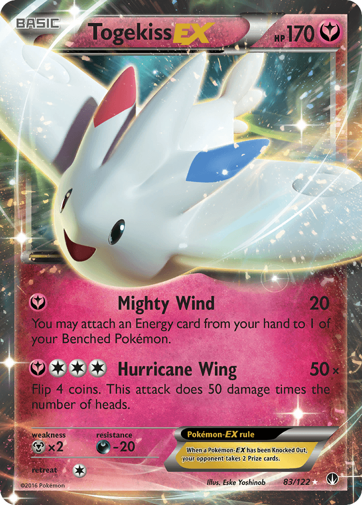 Togekiss-EX Pokémon card