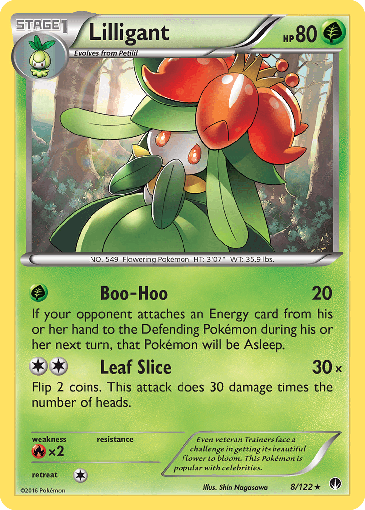 Lilligant Pokémon card