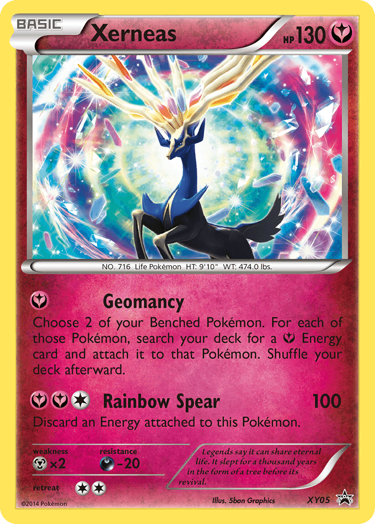 Xerneas Pokémon card
