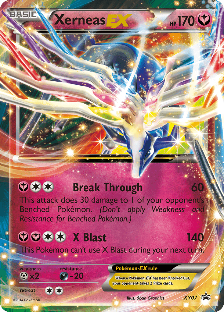 Xerneas-EX Pokémon card