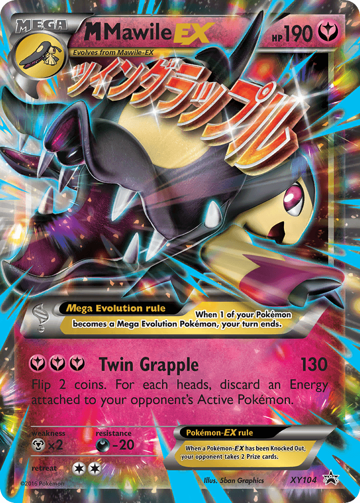 M Mawile-EX Pokémon card
