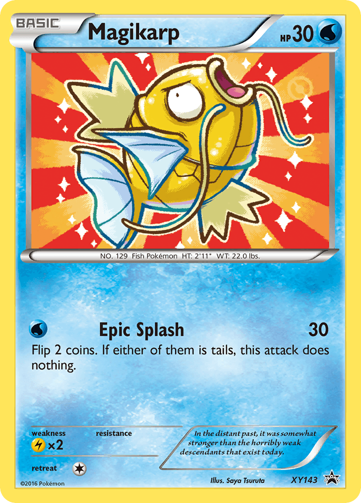 Magikarp Pokémon card