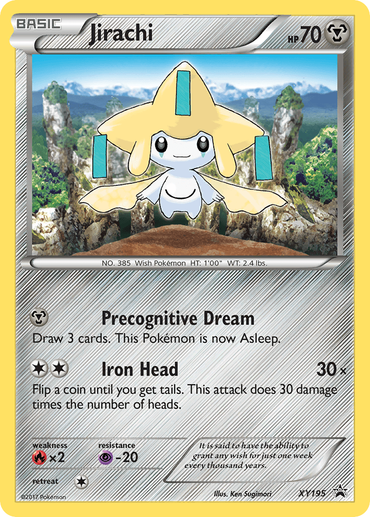 Jirachi Pokémon card