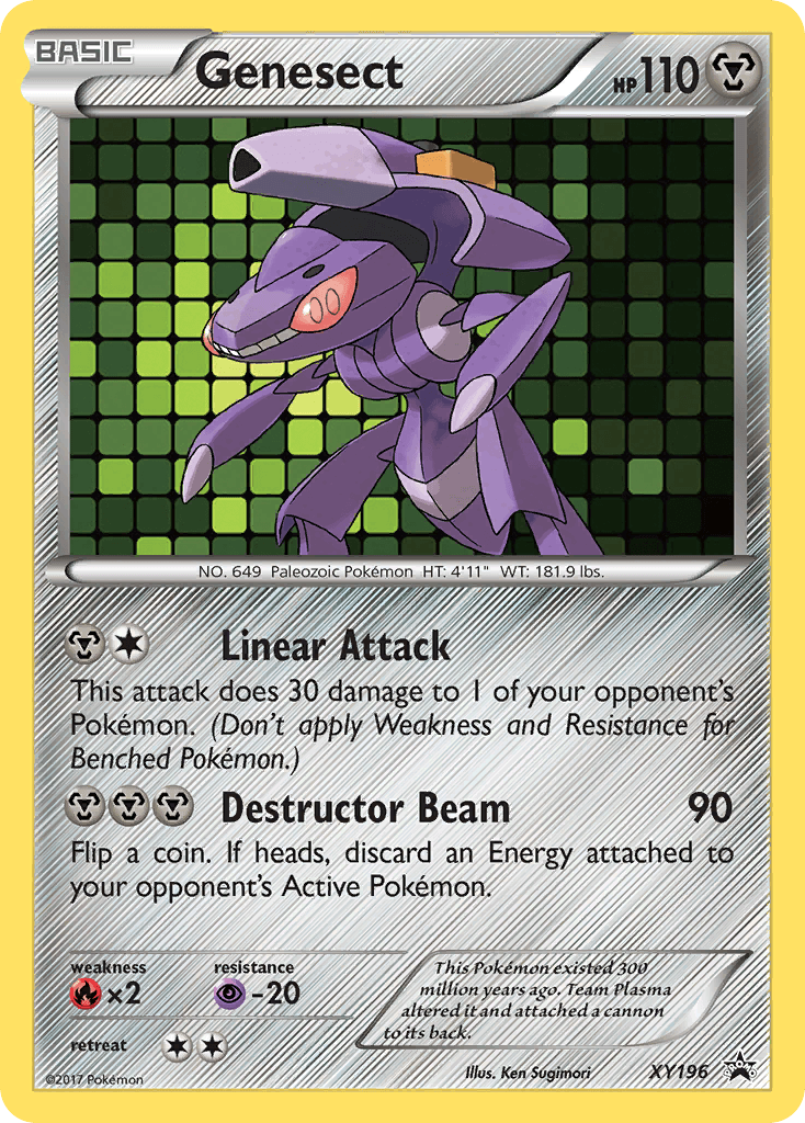 Genesect Pokémon card