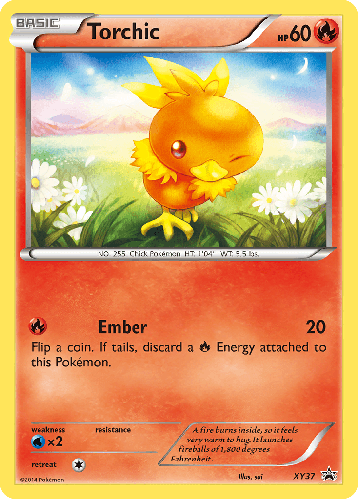Torchic Pokémon card