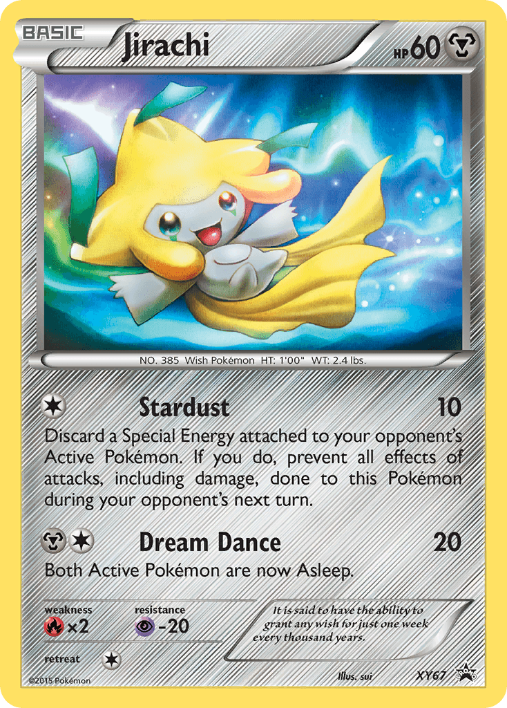 Jirachi Pokémon card