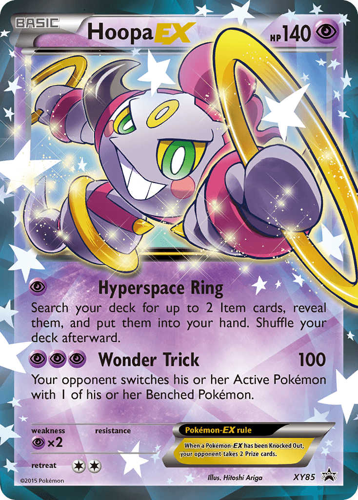 Hoopa-EX Pokémon card