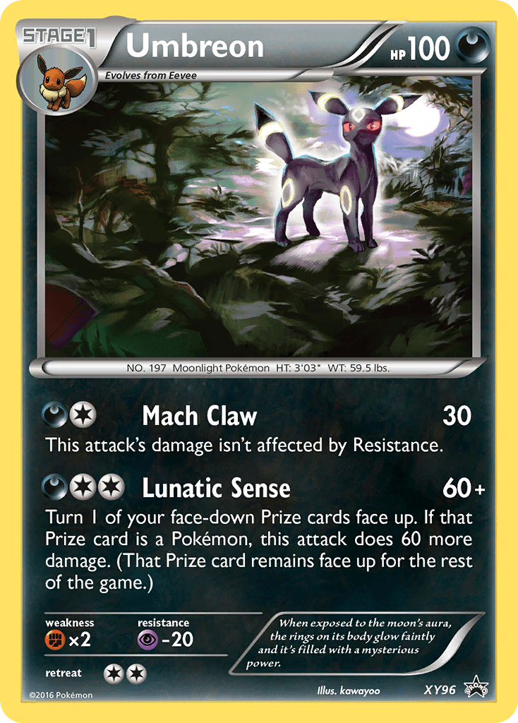 Umbreon from XY Black Star Promos