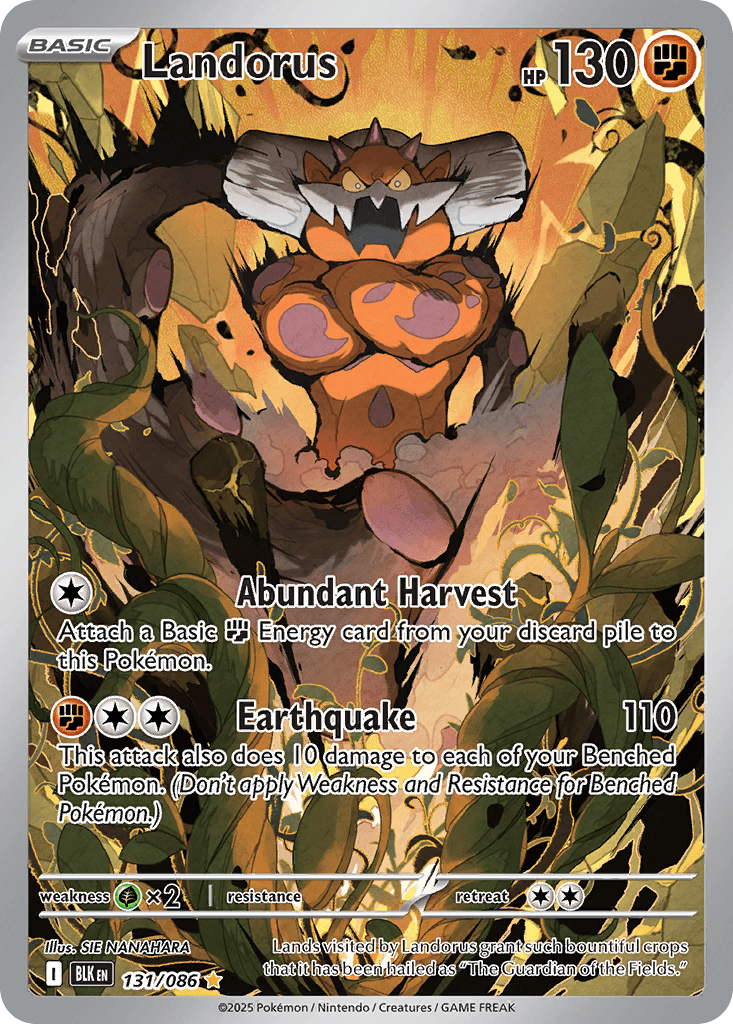 Landorus Pokémon card