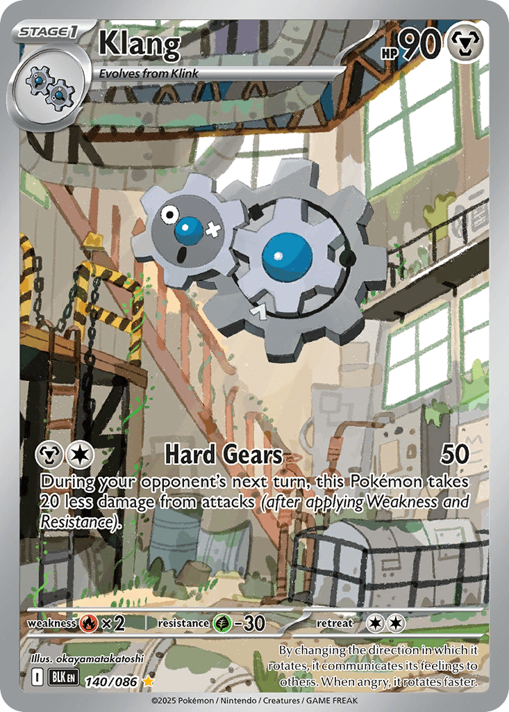 Klang Pokémon card