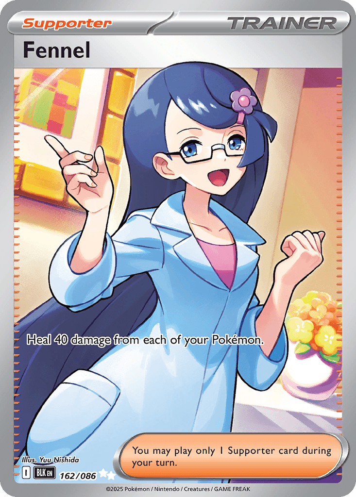 Fennel Pokémon card