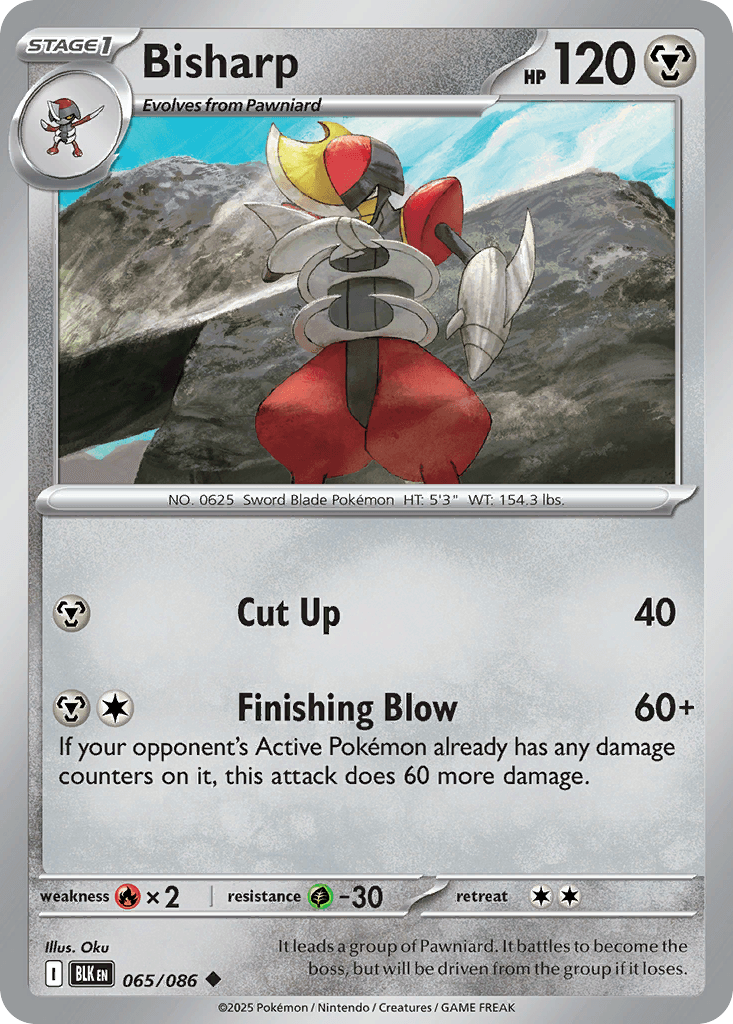 Bisharp — Metal type