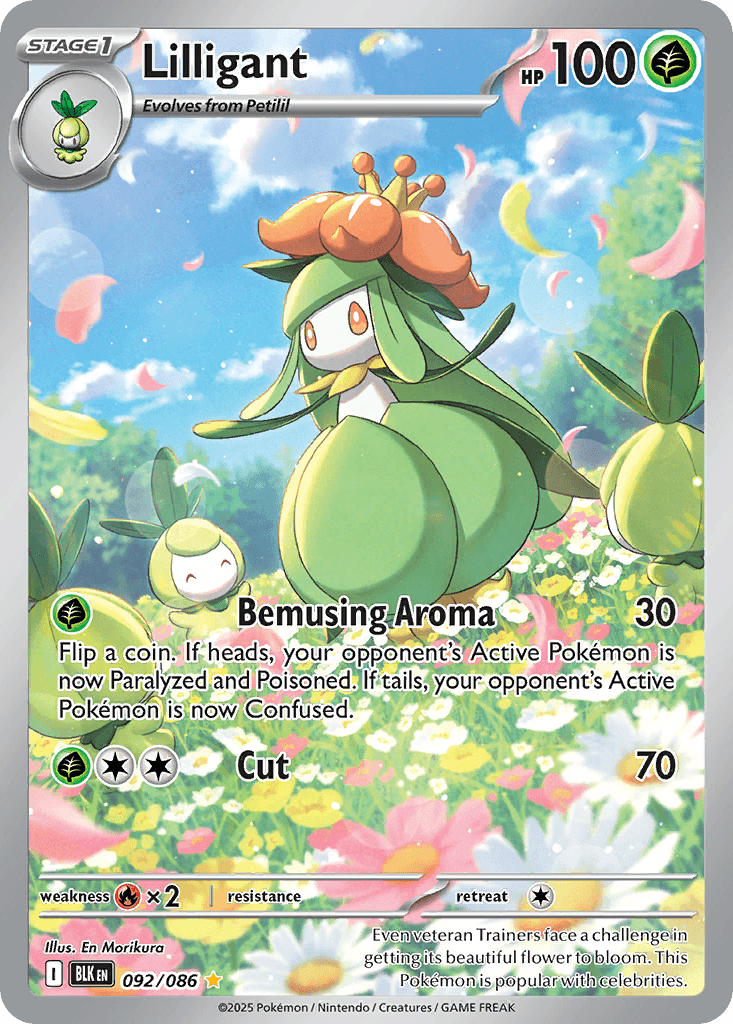 Lilligant Pokémon card